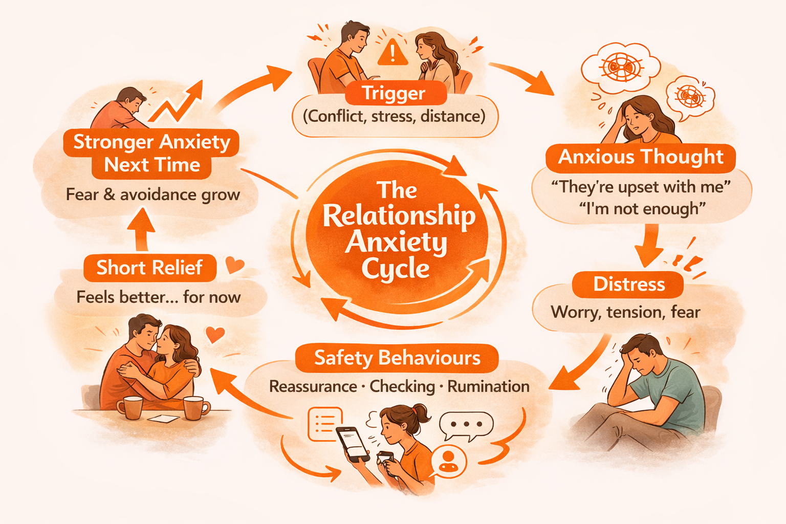Relationship anxiety: 6 signs and how to deal with it